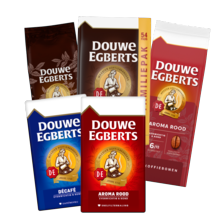 Douwe Egberts snelfiltermaling*, bonen of pads